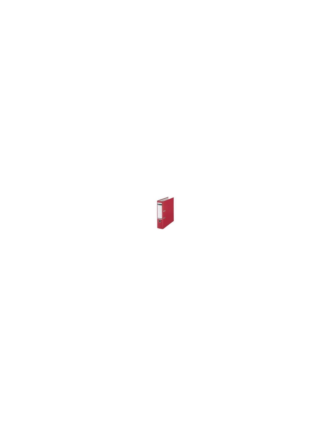 Leitz Plastic Lever Arch File A4 80mm 180° Red carpeta de cartón Rojo
