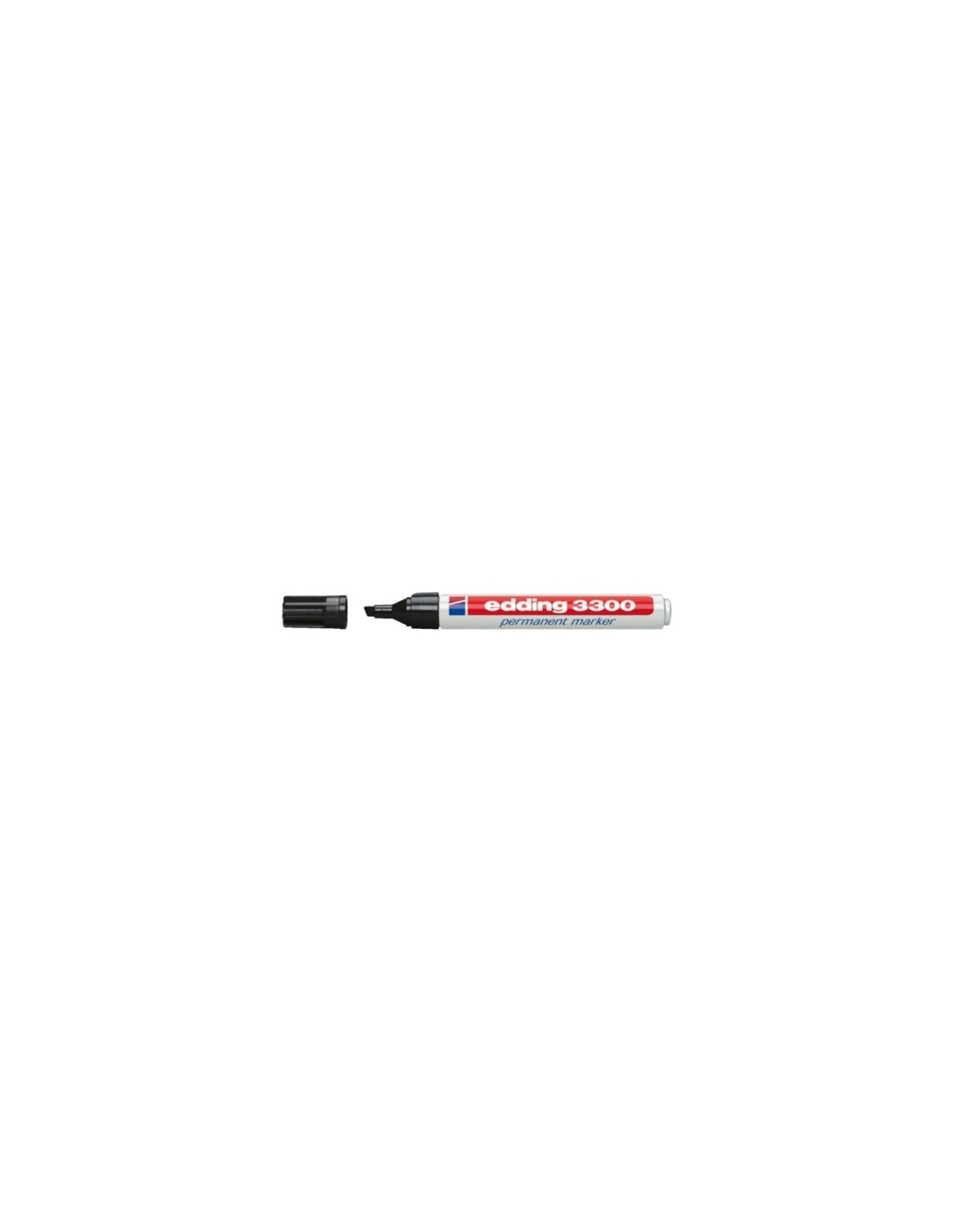 Edding 3300 marcador permanente Negro 10 pieza(s)