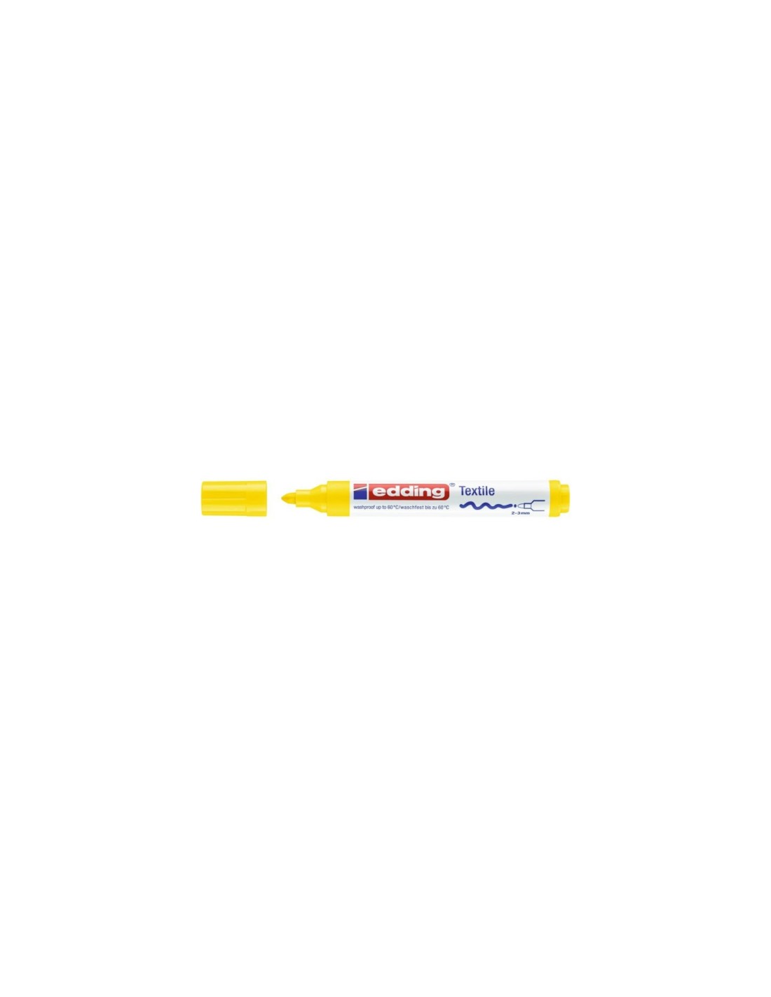 Edding 4500 marcador permanente Punta redonda Amarillo 1 pieza(s)