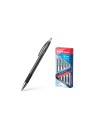 ErichKrause 46815 bolígrafo de gel Bolígrafo de gel de punta retráctil Negro 12 pieza(s)