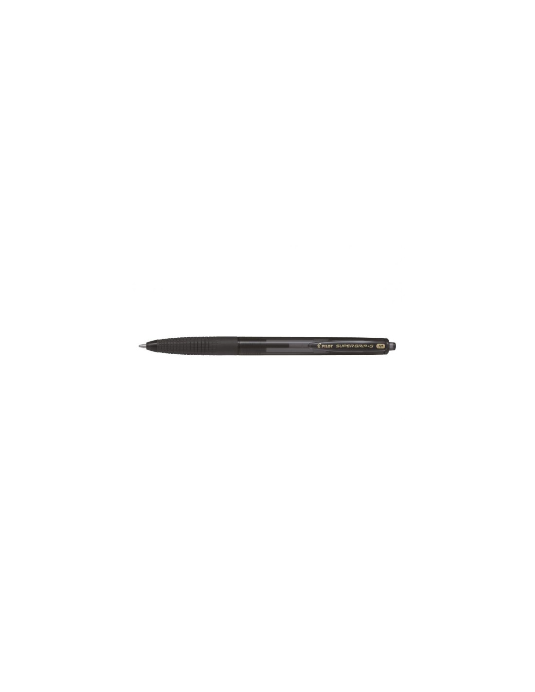 Pilot Super Grip G Negro Bolígrafo de punta retráctil con pulsador Medio