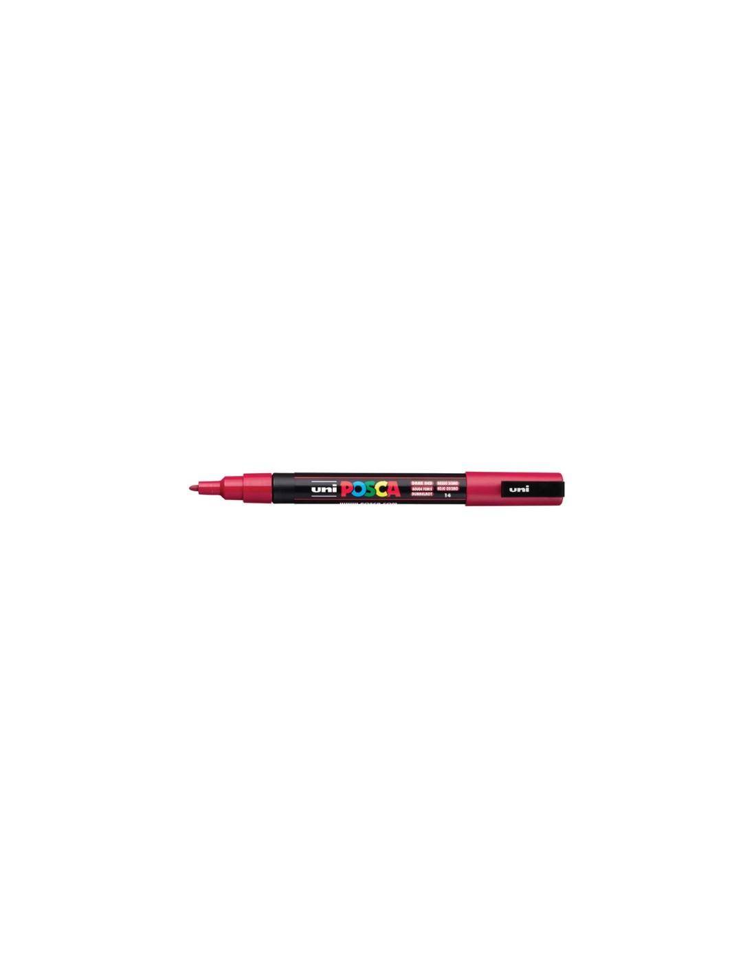 POSCA PC-3M Rojo oscuro