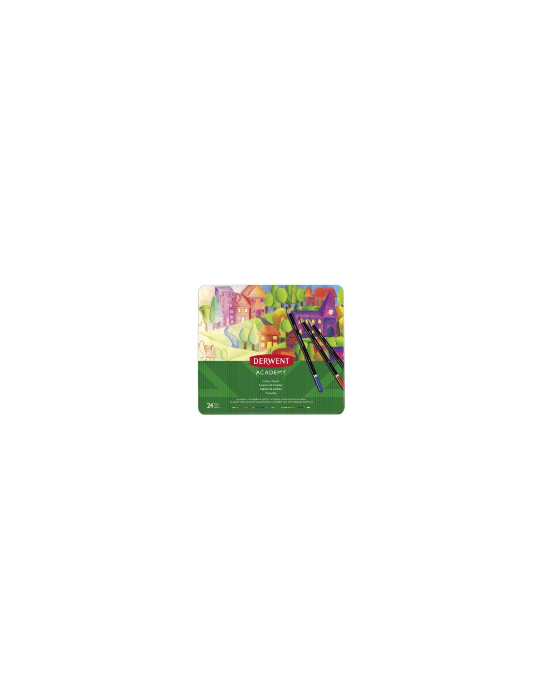 Derwent 2301938 lápiz de color Multicolor 24 pieza(s)