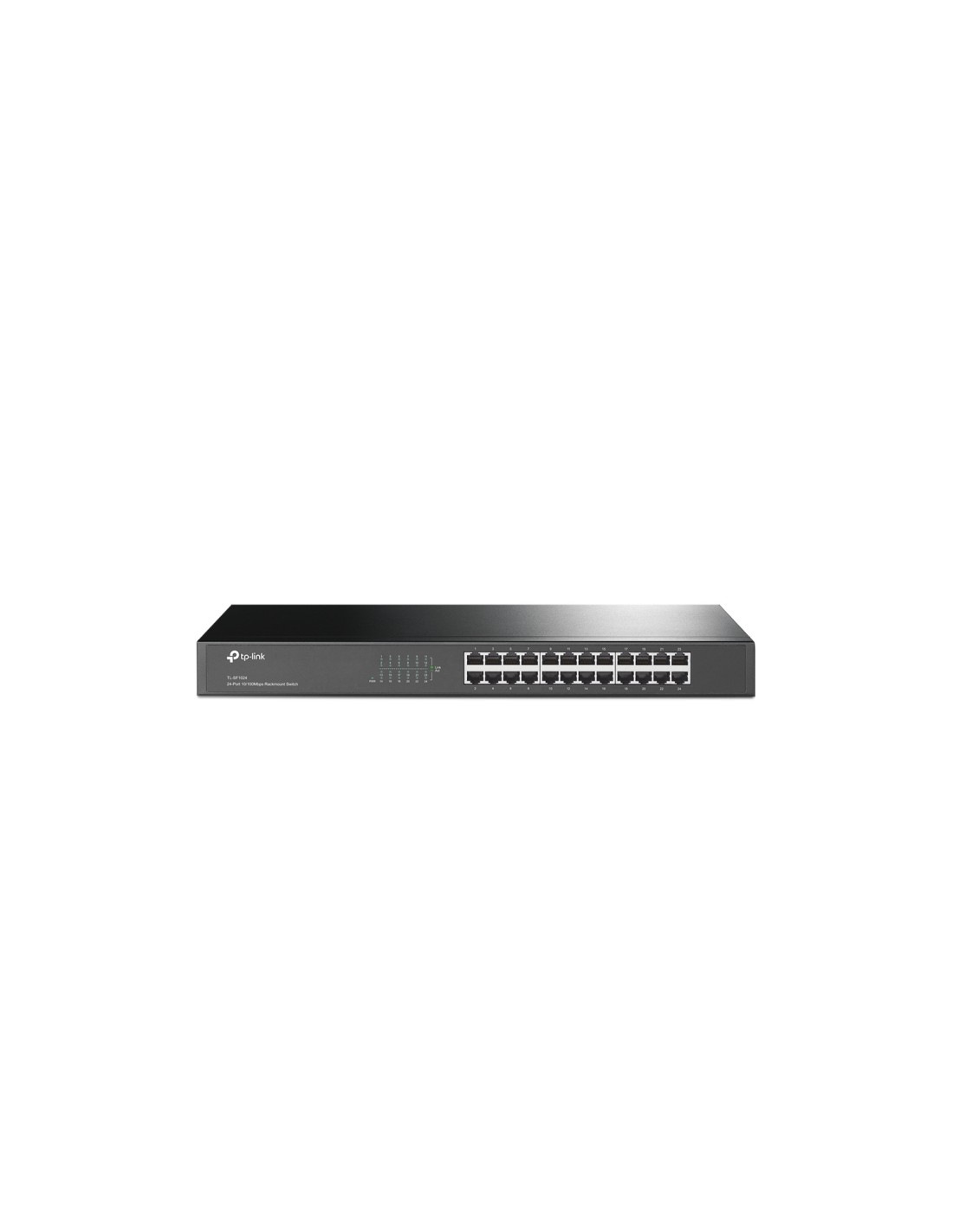 TP-Link TL-SF1024 No administrado Fast Ethernet (10/100) 1U Gris