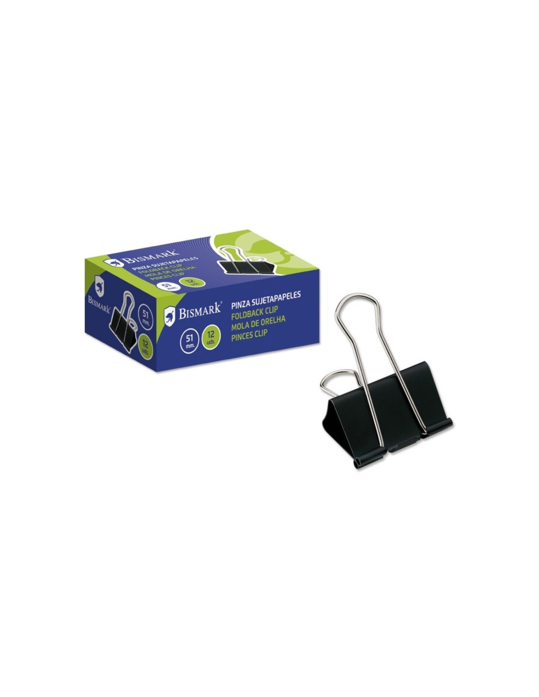 Bismark 321720 sujetapapel 12 pieza(s)