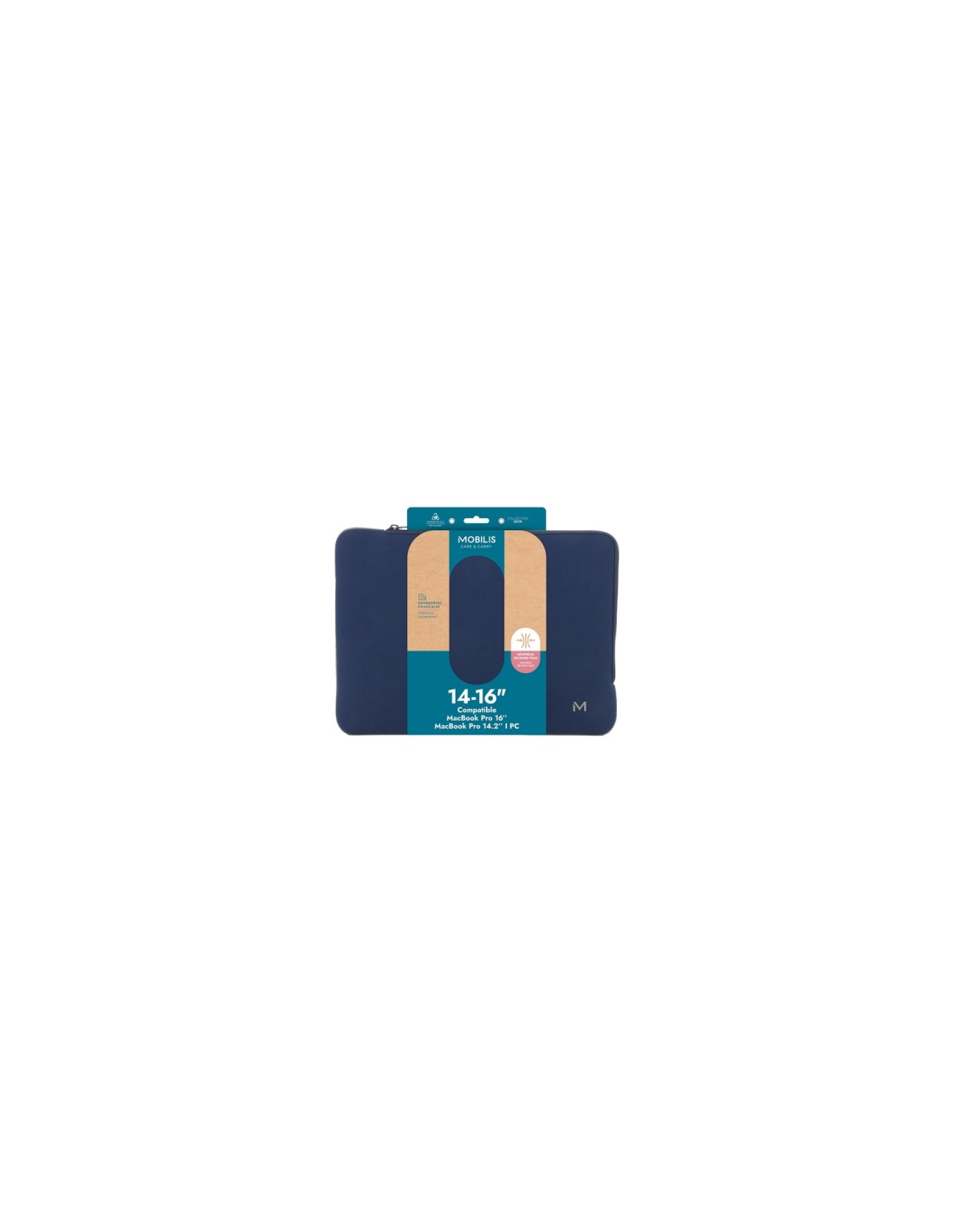 Mobilis 049022 maletines para portátil 40,6 cm (16") Funda Gris, Marina