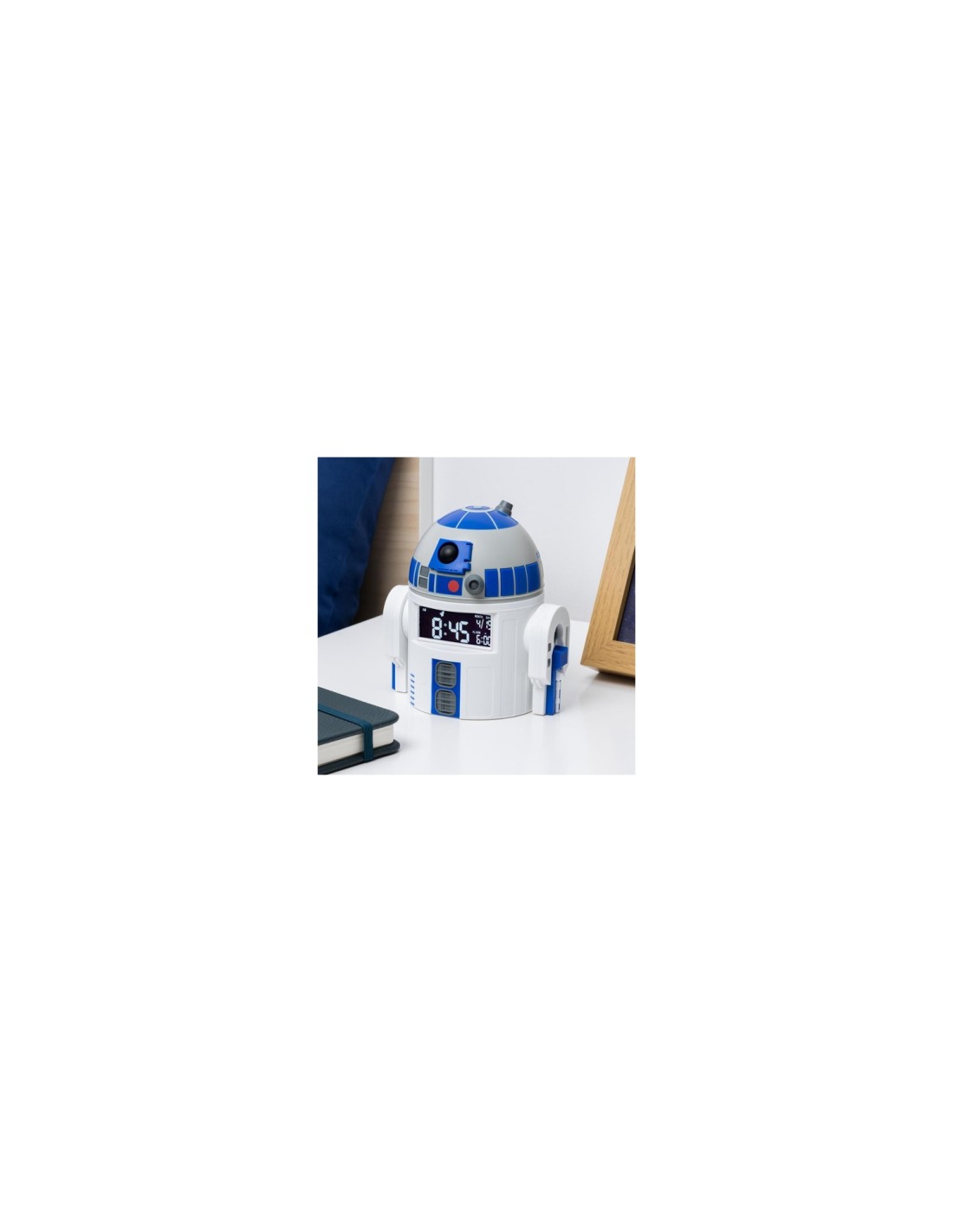 Paladone R2D2 Reloj despertador digital Azul, Blanco