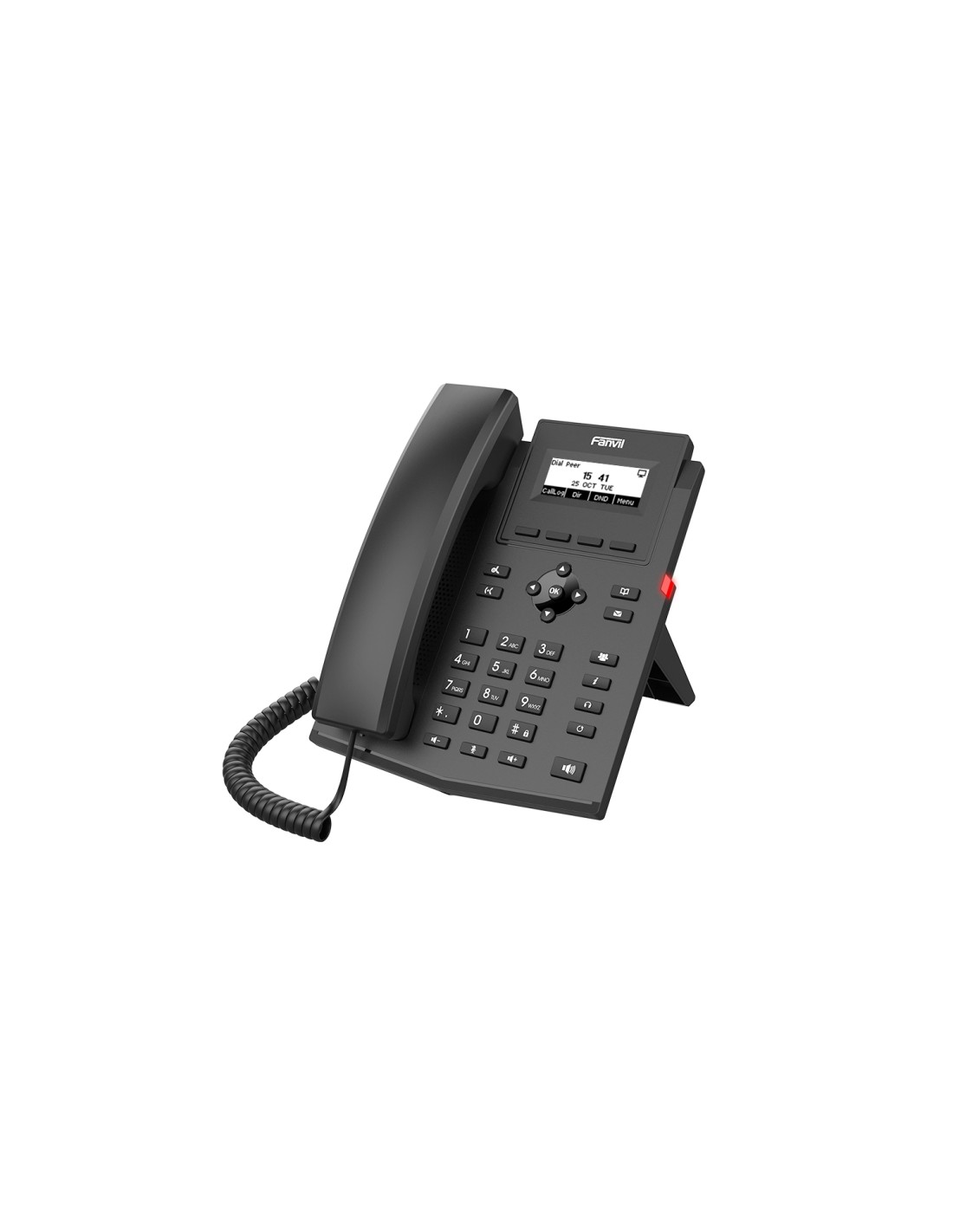 Fanvil X301G teléfono IP Negro 2 líneas LCD