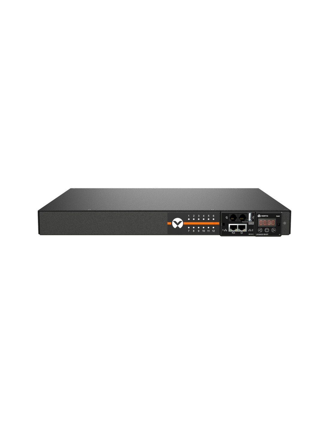 Vertiv Geist MUU3E1R5-12CF17-2C20A9H00-S unidad de distribución de energía (PDU) 12 salidas AC 0U Negro