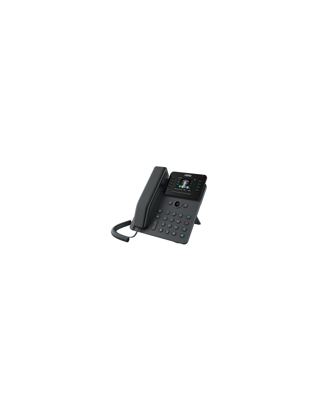 Fanvil V62W teléfono IP Negro 12 líneas LCD