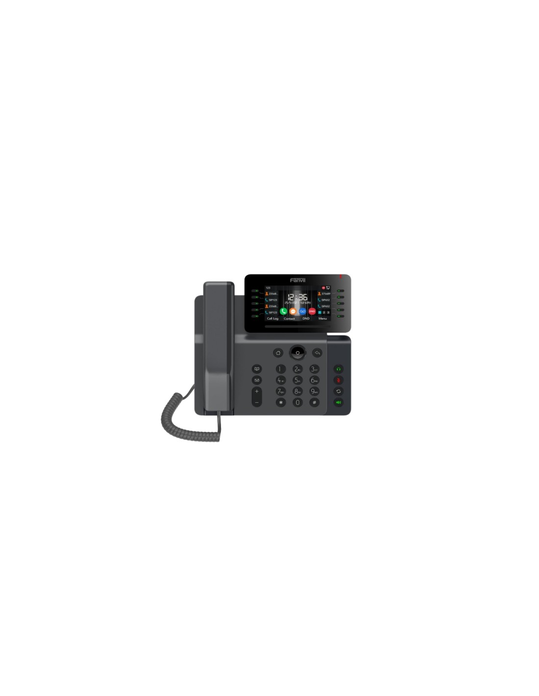Fanvil V65 teléfono IP Negro 20 líneas LCD Wifi