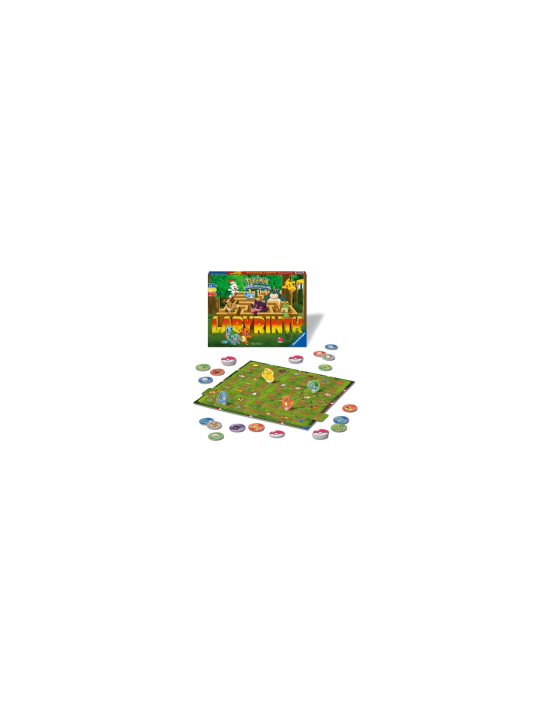 Ravensburger Pokémon Labyrinth Juego de mesa Familia