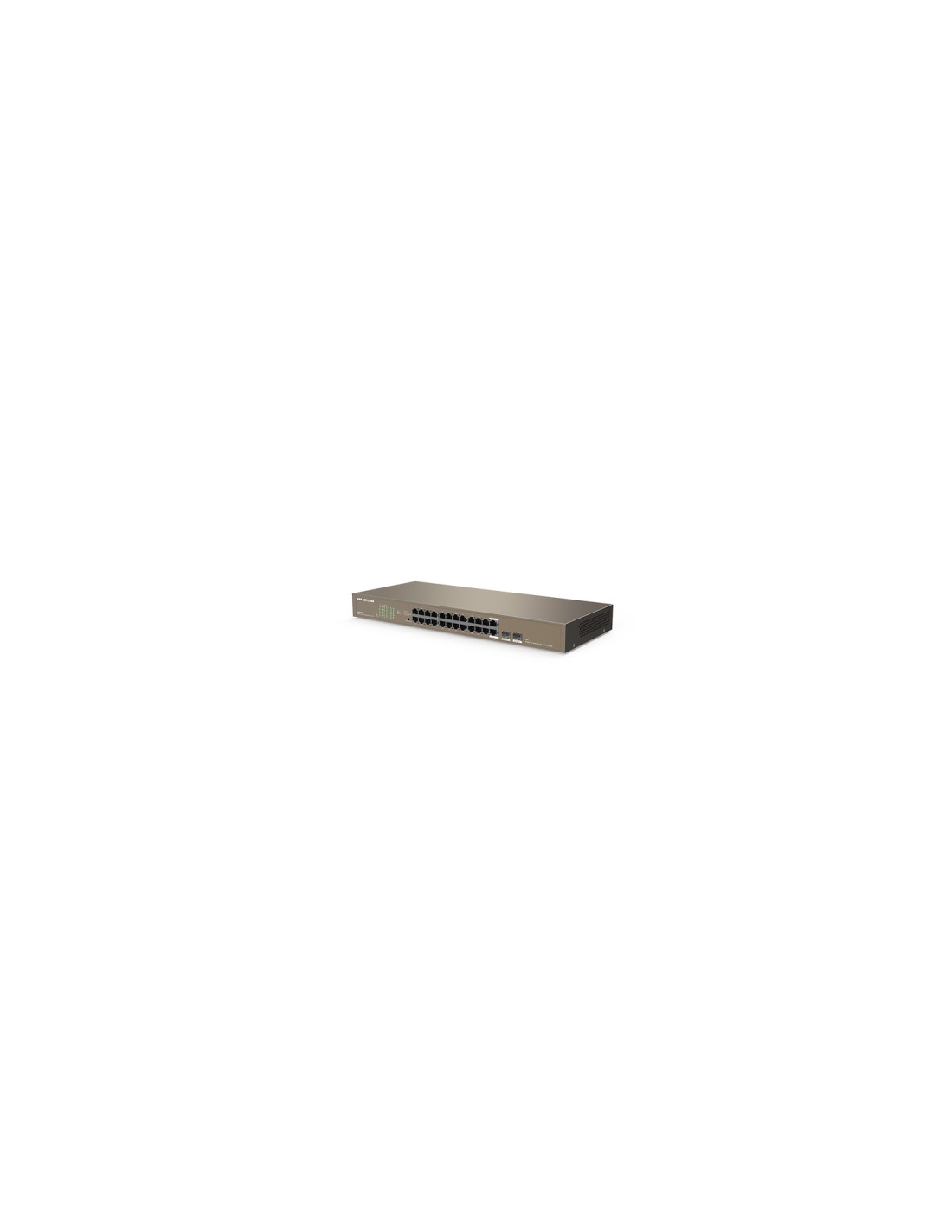 IP-COM Networks G1024F switch No administrado Gigabit Ethernet (10/100/1000) Negro