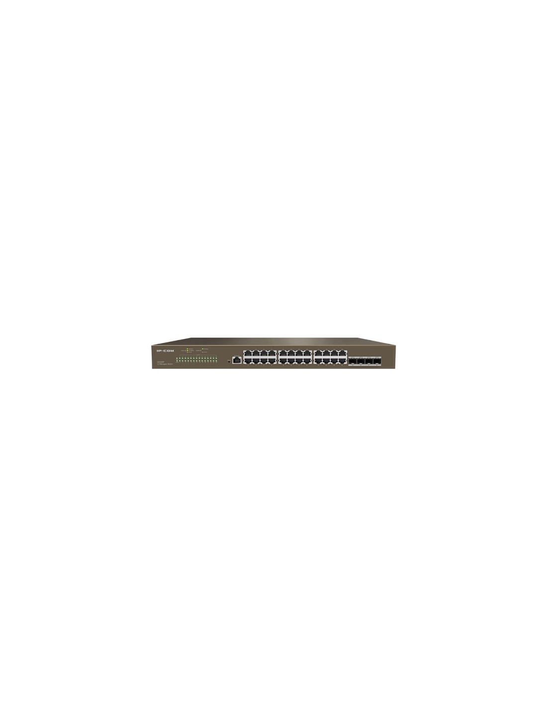 IP-COM Networks G5328F switch Gestionado L3 Gigabit Ethernet (10/100/1000) Gris