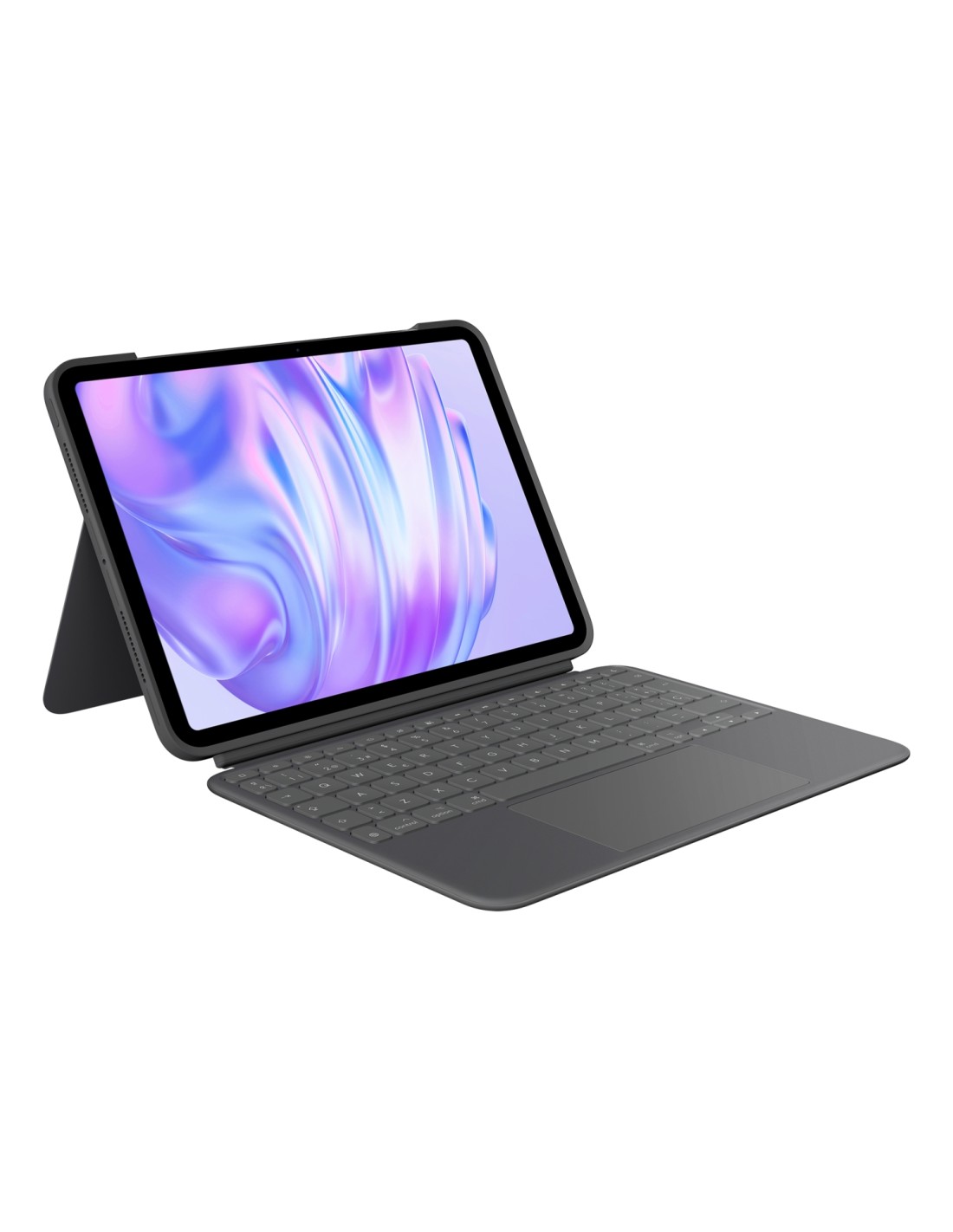 Logitech Combo Touch, Funda con Teclado, iPad Pro 11 Pulgadas (M4)(2024) - Teclado retroiluminado extraíble con Soporte abatible