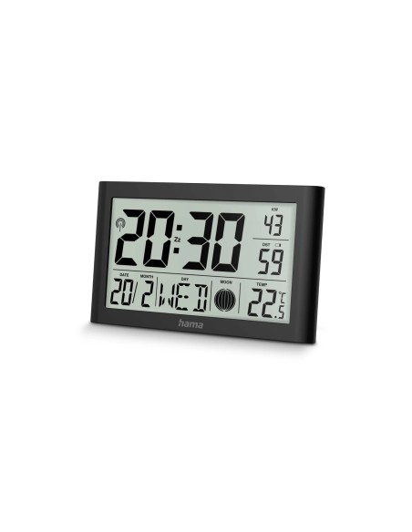 Hama Martinique Reloj despertador digital Negro