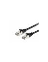Equip 606100 cable de red Negro 0,15 m Cat6a S/FTP (S-STP)