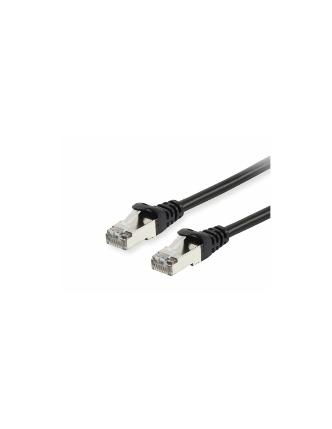 Equip 606100 cable de red Negro 0,15 m Cat6a S/FTP (S-STP)