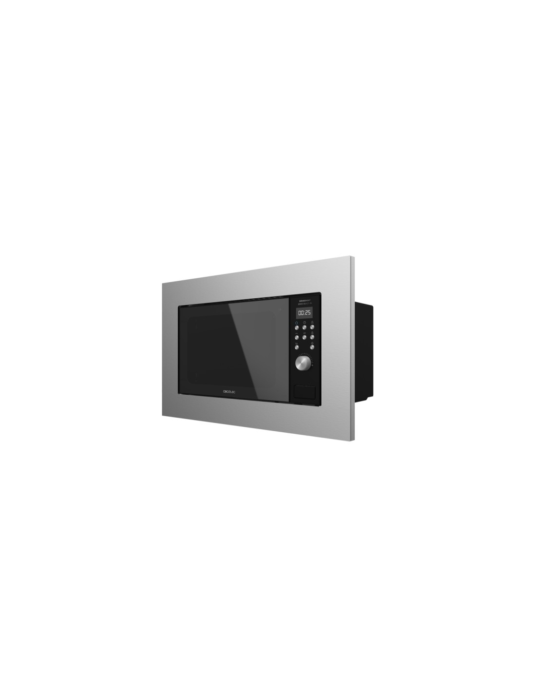 Cecotec 01380 microondas Negro, Acero Microondas con grill Integrado 20 L 700 W