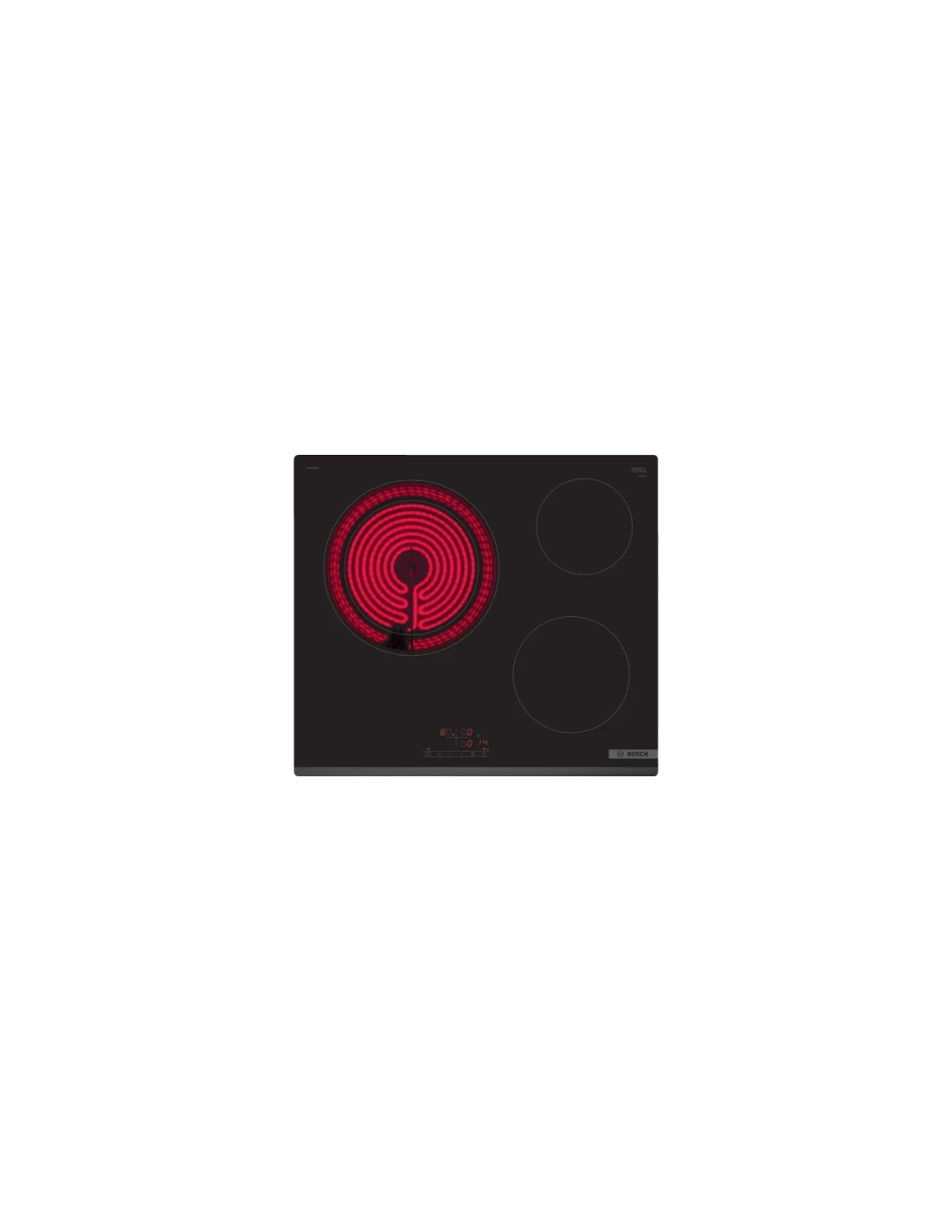 Bosch Serie 4 PKK631BB8E hobs Negro Integrado Cerámico 3 zona(s)