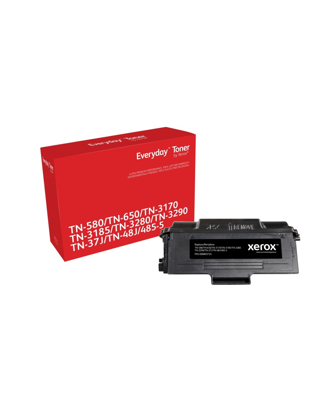 Everyday El tóner ? Negro de Xerox es compatible con Brother TN-3280, High capacity