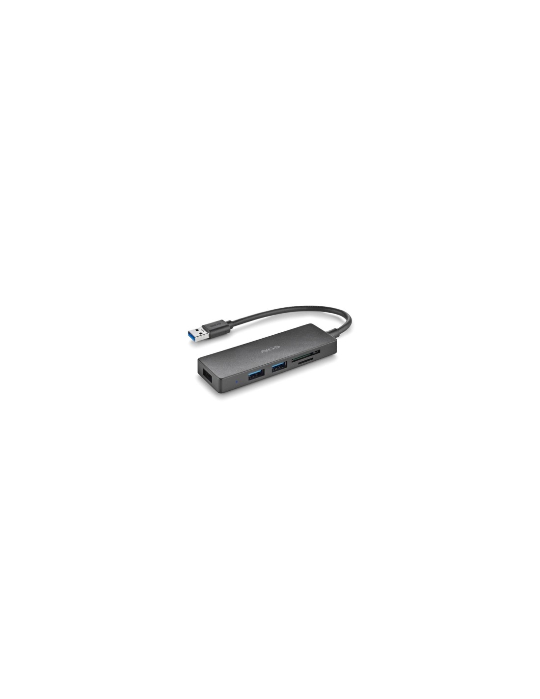 NGS IHUB READER USB 3.2 Gen 1 (3.1 Gen 1) Type-A 5000 Mbit/s Negro