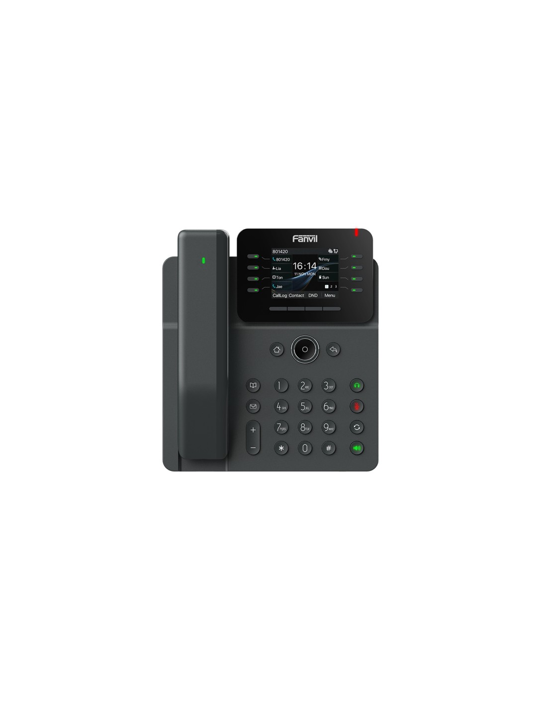 Fanvil V62 Pro teléfono IP Negro 12 líneas LCD