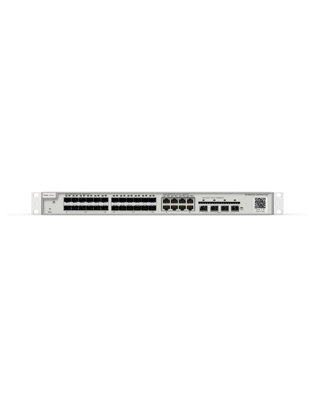 Ruijie Networks RG-NBS5200-24SFP/8GT4XS switch Gestionado L3 Gigabit Ethernet (10/100/1000) Gris