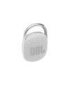 JBL CLIP 4 Altavoz monofónico portátil Blanco 5 W