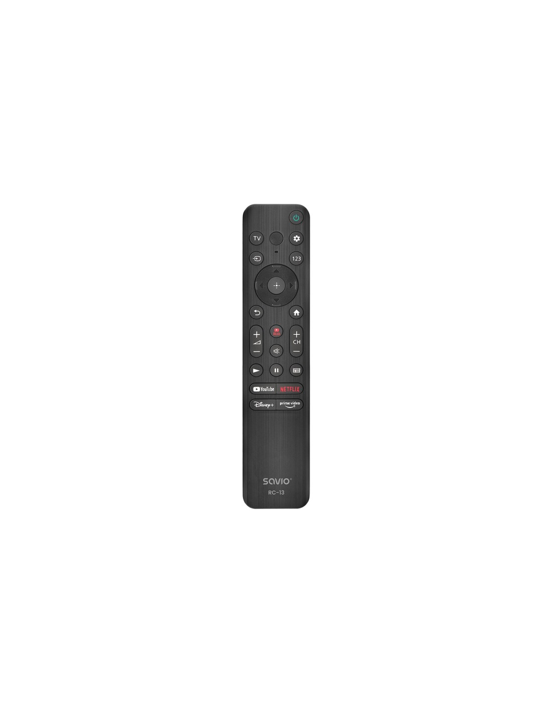 Savio RC-13 mando a distancia IR inalámbrico TV Botones
