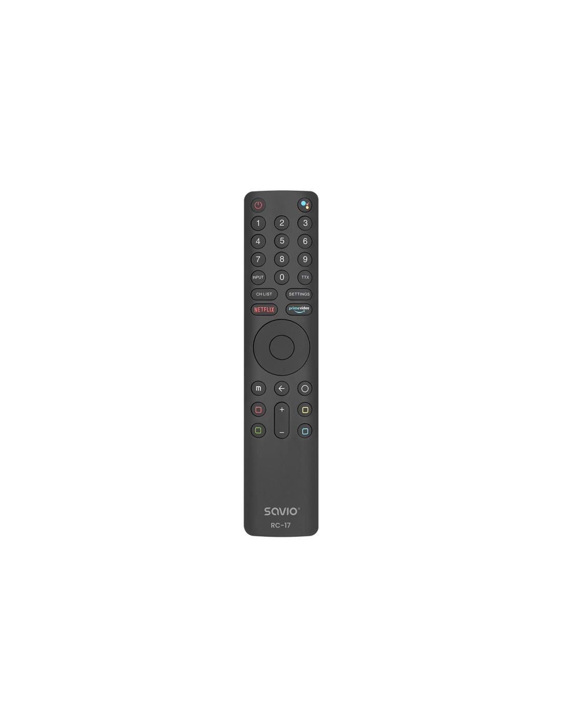 Savio SAVPILOTRC17 XIAOMI mando a distancia IR/Bluetooth TV Botones