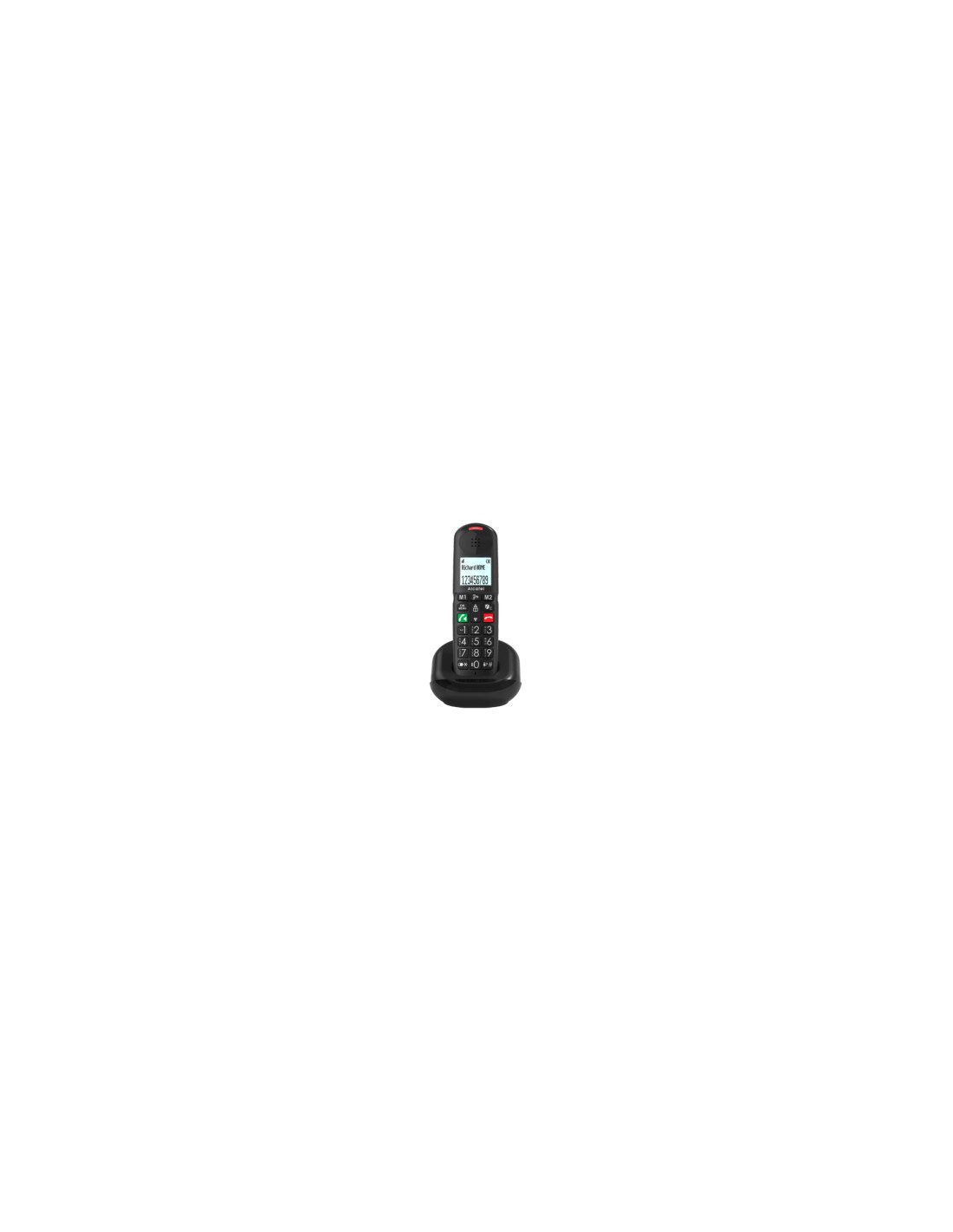 Alcatel XL685 EWE Teléfono analógico Identificador de llamadas Blanco
