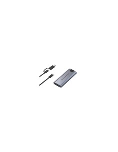 Conceptronic DANTE05G caja para disco duro externo Caja externa para unidad de estado sólido (SSD) Gris M.2 2