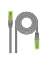Nanocable Cable de Red Latiguillo RJ45 CAT.6 UTP AWG26 CCA, Gris, 30 cm