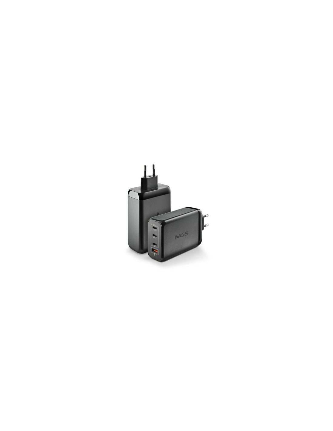 NGS BUD 240W Universal Negro Corriente alterna Carga rápida Interior