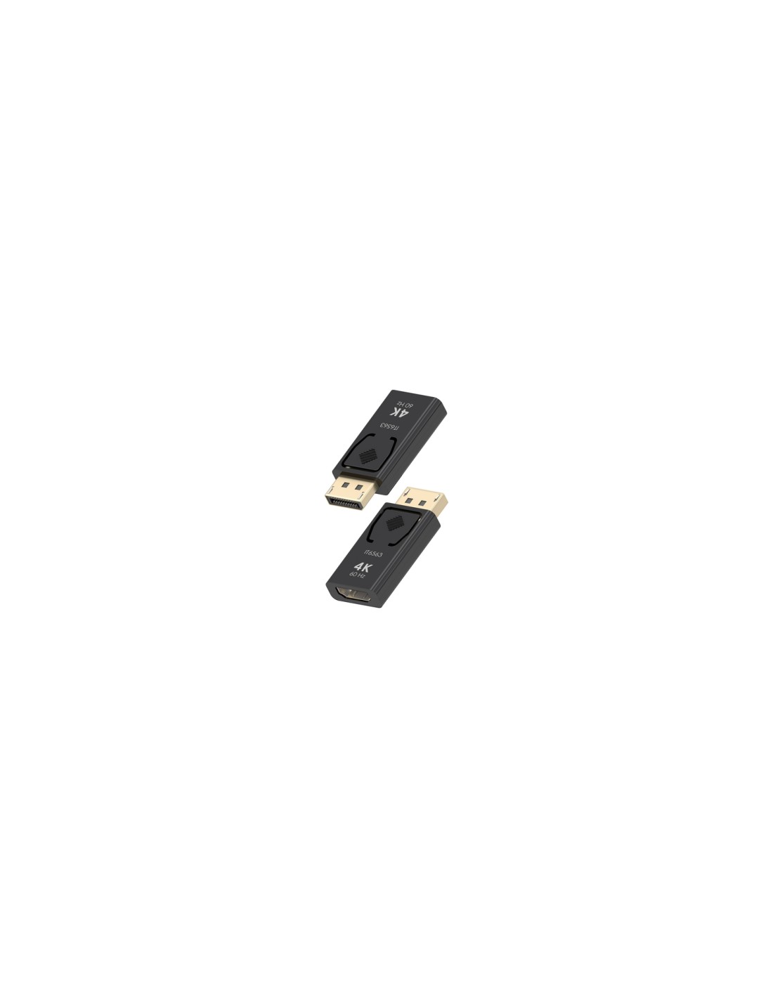 AISENS Conversor DisplayPort a HDMI 4K@60HZ, DP/M-HDMI/H, Negro