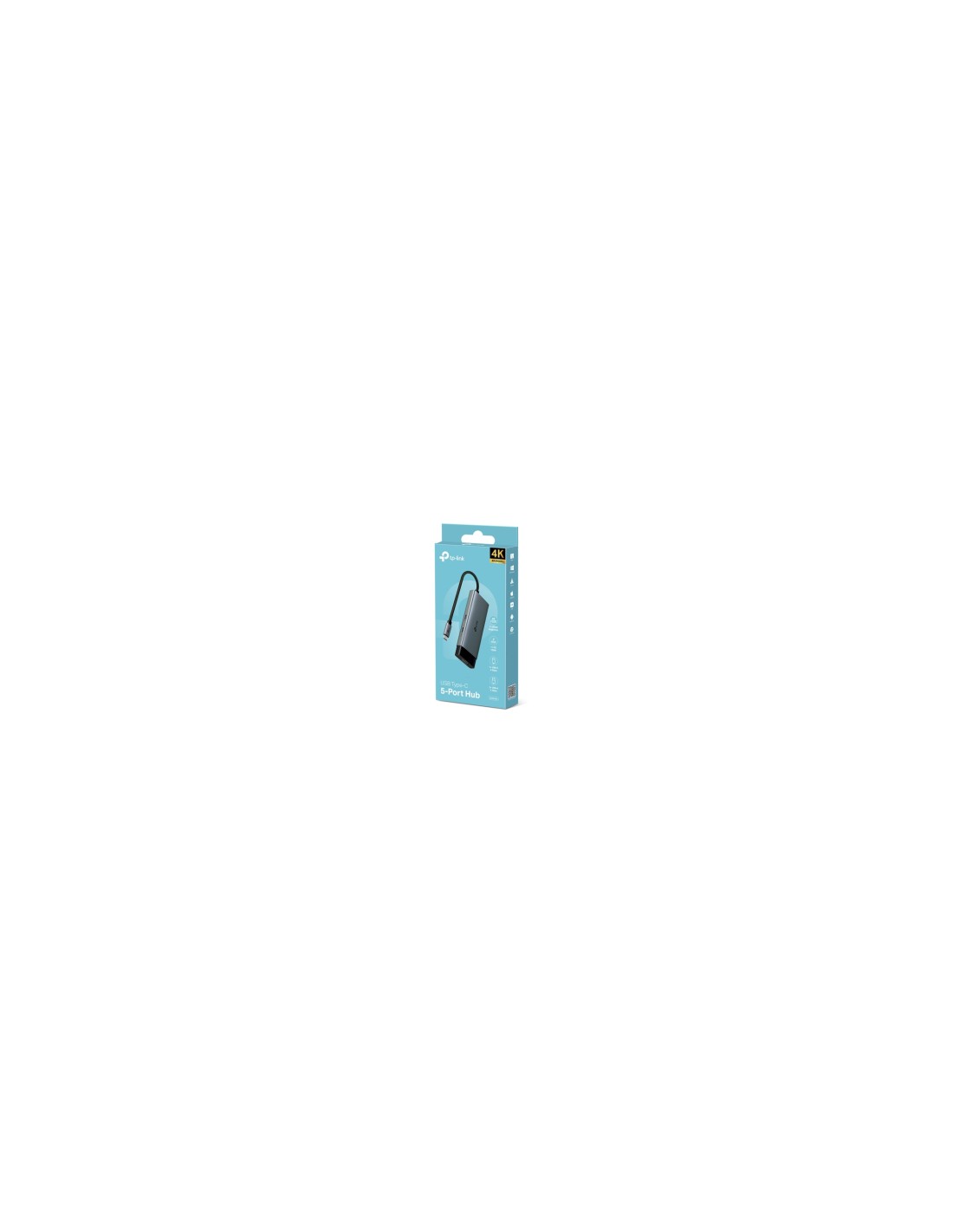 TP-Link UH5020C hub de interfaz USB Tipo C 5000 Mbit/s Gris