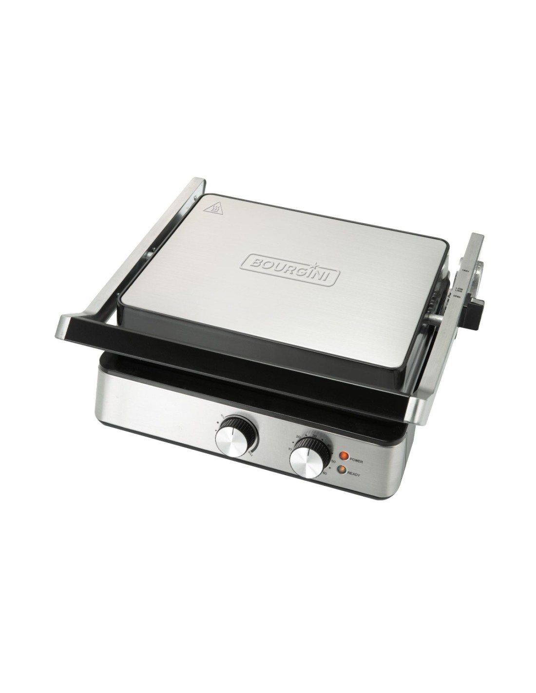 Bourgini 11.5001.00.00 parrilla eléctrica de contacto