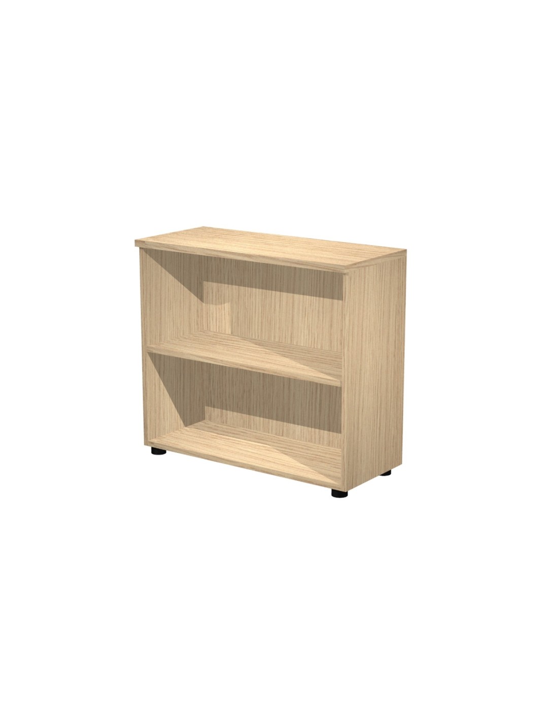 Estantería baja Presto - Venere  roble 80X35X72.