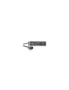 Digitus Regleta de enchufes con perfil de aluminio, 10 tomas, enchufe IEC C14 con cable de 2 m