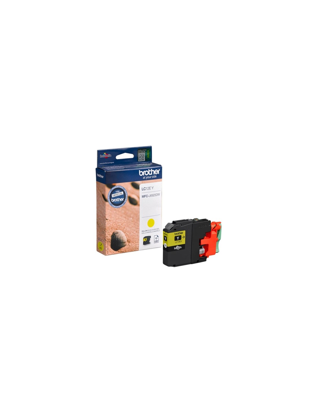 CARTUCHO BROTHER LC-12E AMARILLO LC12EY