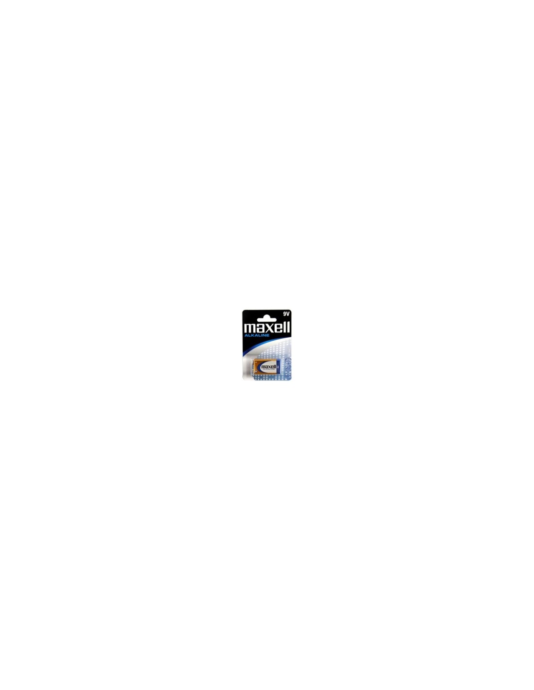 PILAS MAXELL ALCALINAS 9V LR61 MXBLR6LR61
