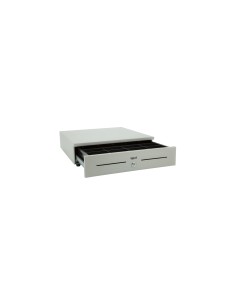 iggual Cajón portamonedas IRON-10W 38cm 4+6 blanco 2