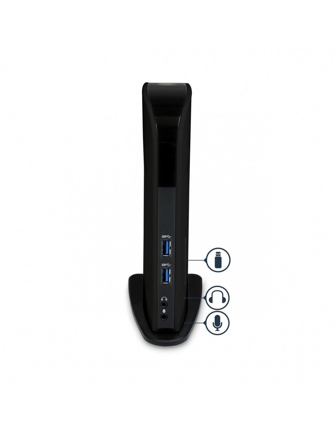 StarTech.com Replicador de Puertos Universal USB 3.0 para Ordenador Portátil DVI HDMI&reg con Audio y Ethernet - Docking Station