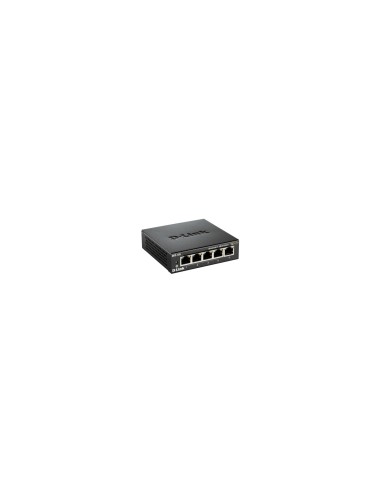 D-Link DGS-105 No administrado L2 Gigabit Ethernet (10/100/1000) Negro