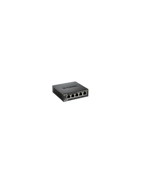 D-Link DGS-105 No administrado L2 Gigabit Ethernet (10/100/1000) Negro