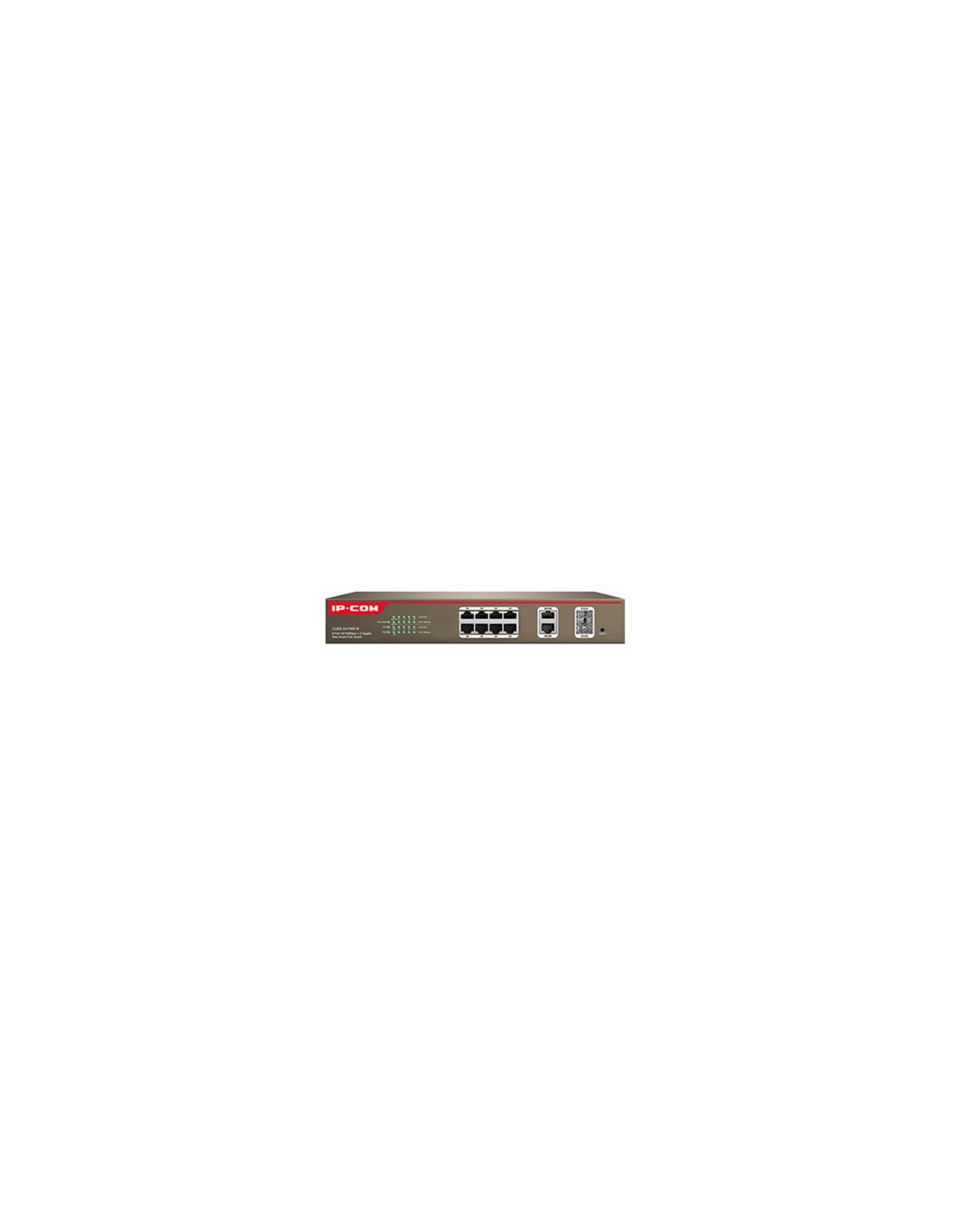 SWITCH IPCOM 8 POE PORT MANAGEMENT S3300-10-PWR-M
