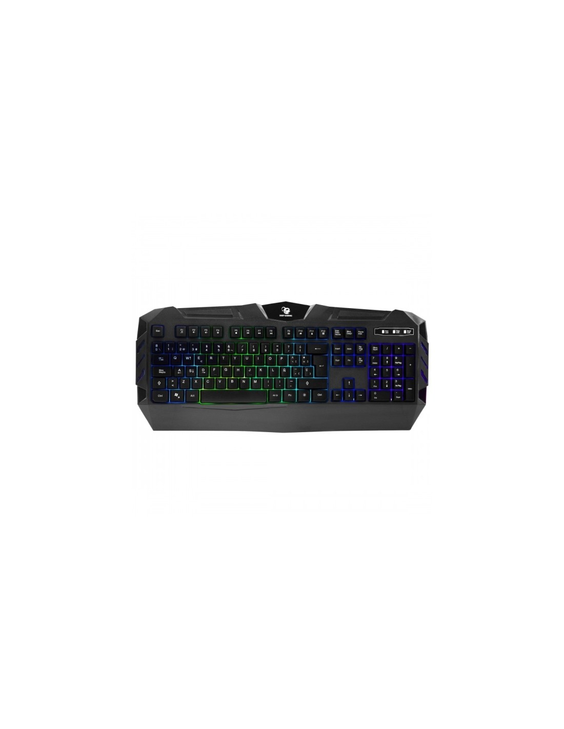TECLADO COOLBOX DEEP GAMING USB NEGRO COO-DGTEC01