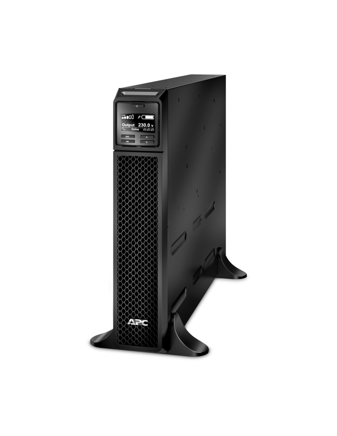 APC sistema de alimentación ininterrumpida (UPS) Doble conversión (en lÍ­nea) 1500 VA, 1500 W Negro