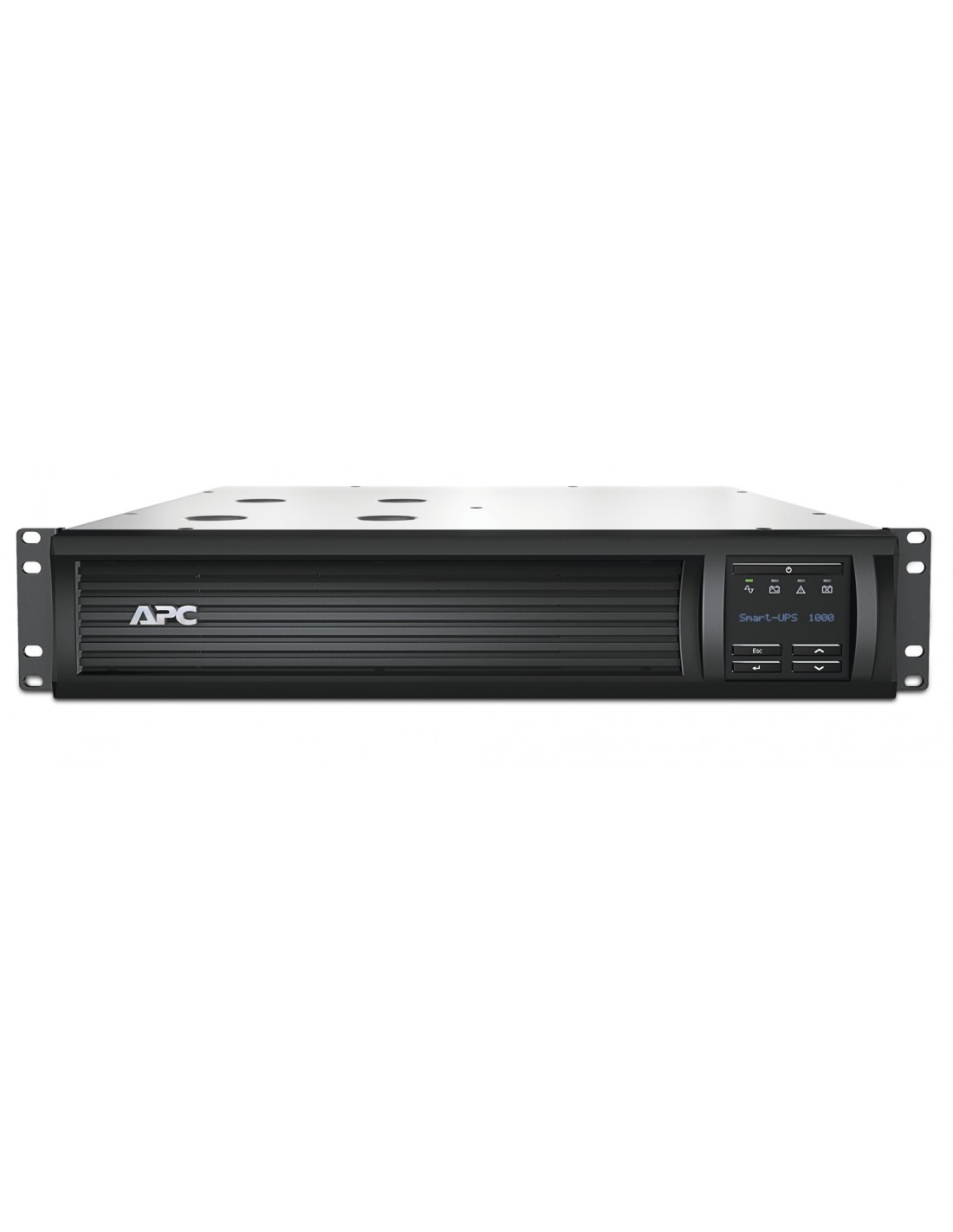 APC sistema de alimentación ininterrumpida (UPS) LÍ­nea interactiva 1000 VA, 700 W, 4 salidas AC (2U) Negro